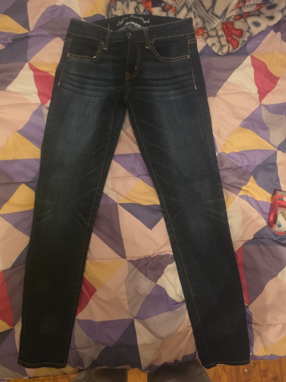 American Eagle Outfitters Dark Indigo Skinny Jeans